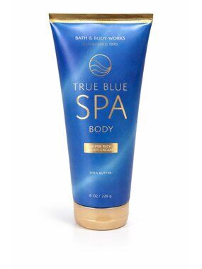 True Blue SPA  Super Rich Body Cream Shea Butter 8 oz. NEW
